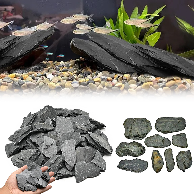 Aquarium Fish House - Kit di Pietre per Acquario 500/1000g,