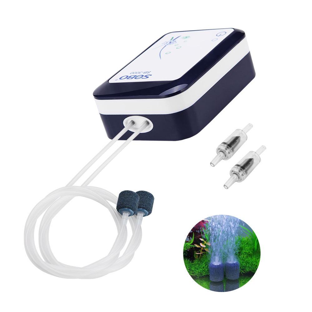 Wild Aquarium Fish - SOBO USB Ricarica Acquario Pompa di