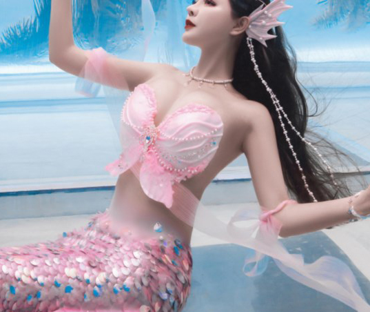 Wild Aquarium Fish - Top senza spalline con reggiseno in
