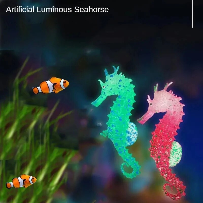 Aquarium Fish Glow In The Dark - Decorazioni per acquari Aquascape Simulazione Glow