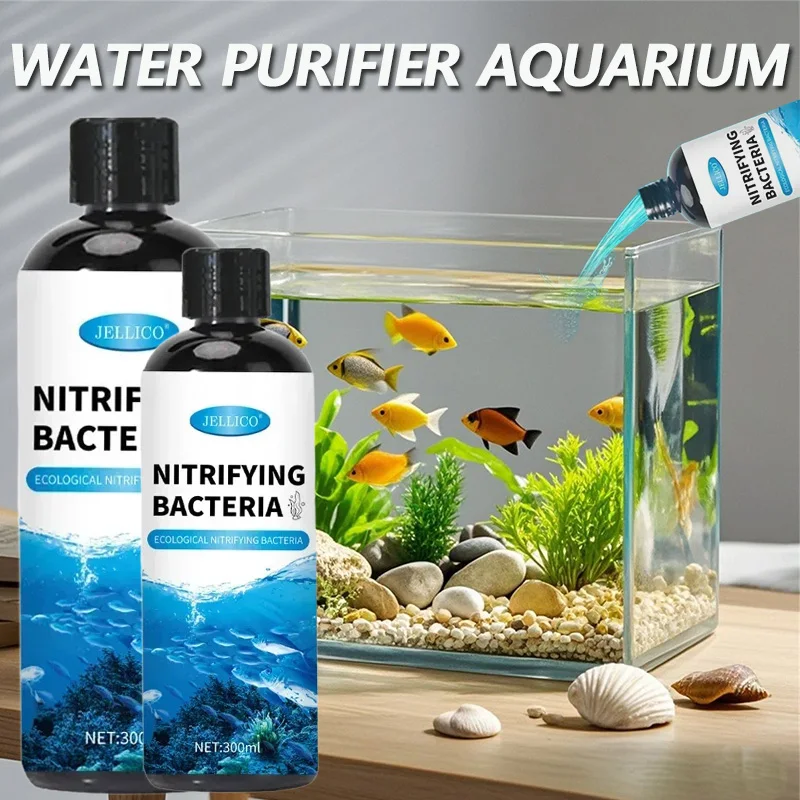 Aquarium Fish House - 300ml Batteri Nitrificanti Liquido Serbatoio di