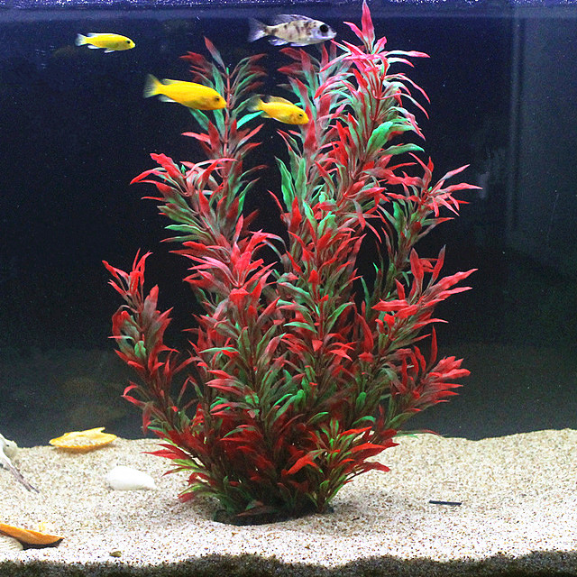 Aquarium Fish House - 50CM Acquario artificiale Piante rare Acquario