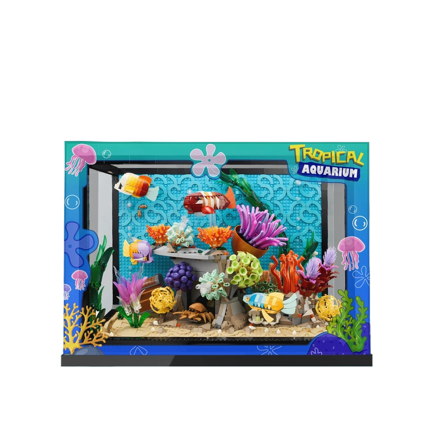 Aquarium Fish Lego - Adatto per Lego 10366 Acquario Tropicale,