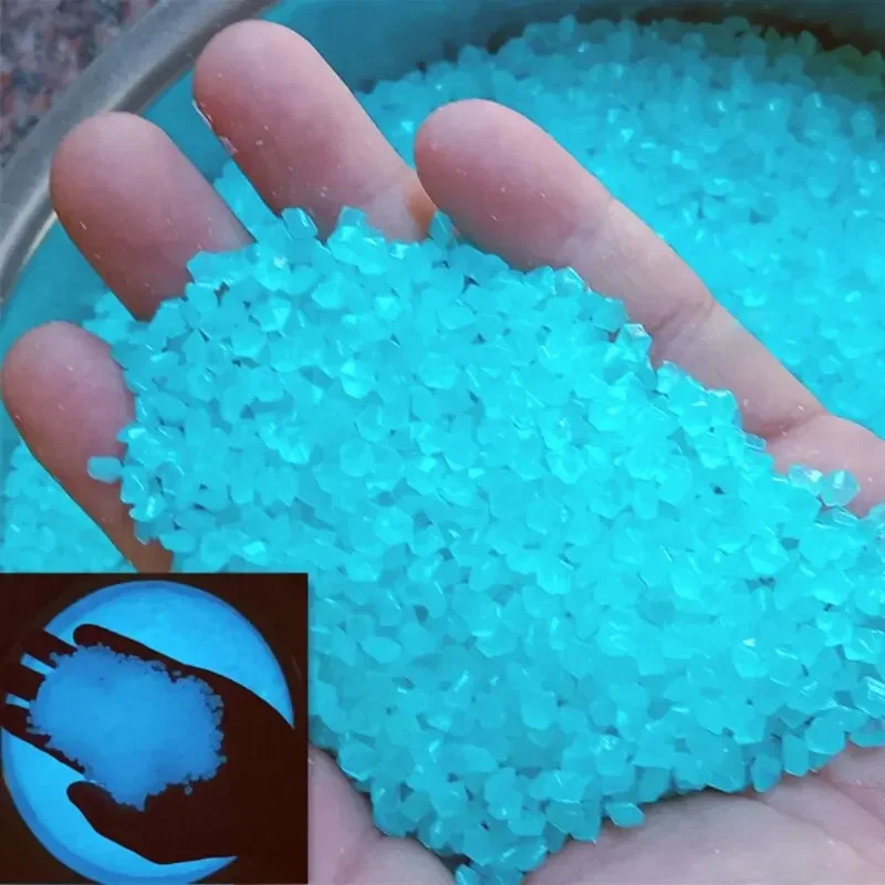 1000 pezzi 3-5mm sabbia lumino - Aquarium Fish Glow In The Dark recensione e prezzo