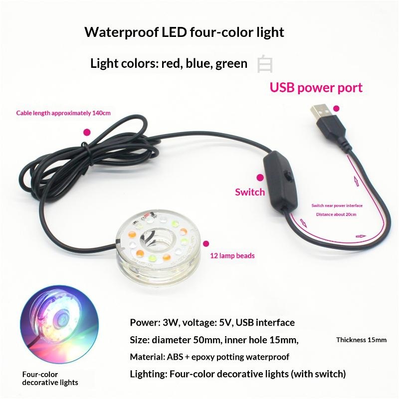 Luce LED USB per Acquario, Lam - Aquarium Fish Lego recensione e prezzo