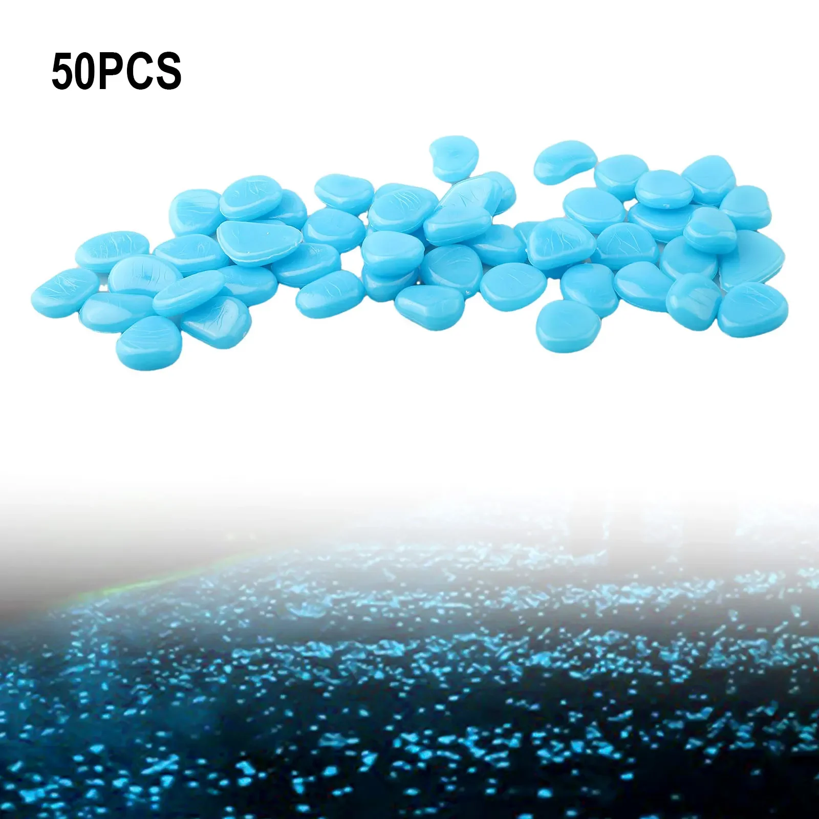 50 pezzi/set ciottoli che si i - Aquarium Fish Glow In The Dark recensione e prezzo