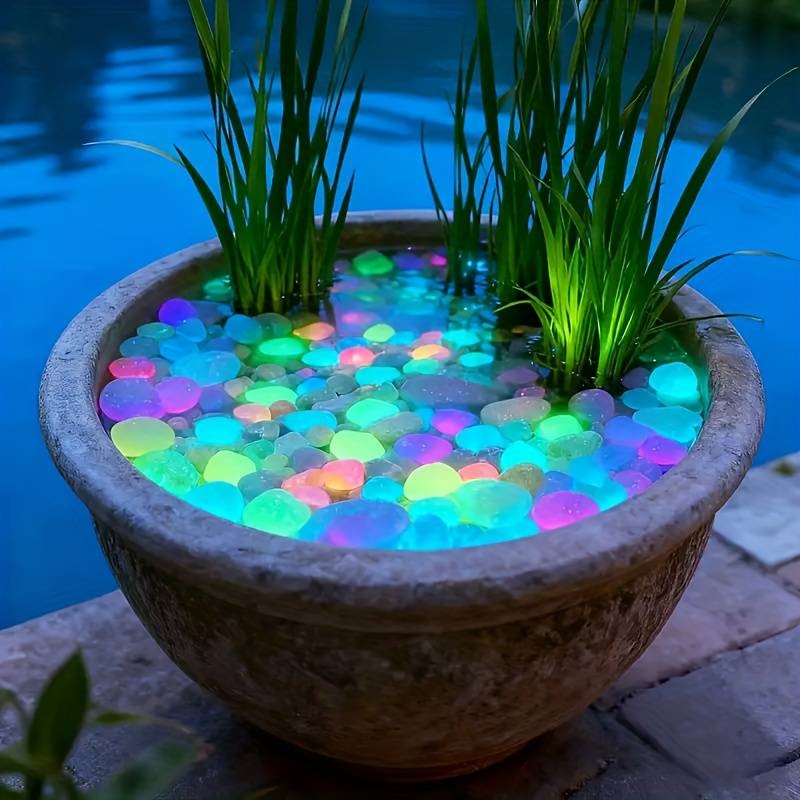 200 pezzi di ciottoli luminosi - Aquarium Fish Glow In The Dark recensione e prezzo