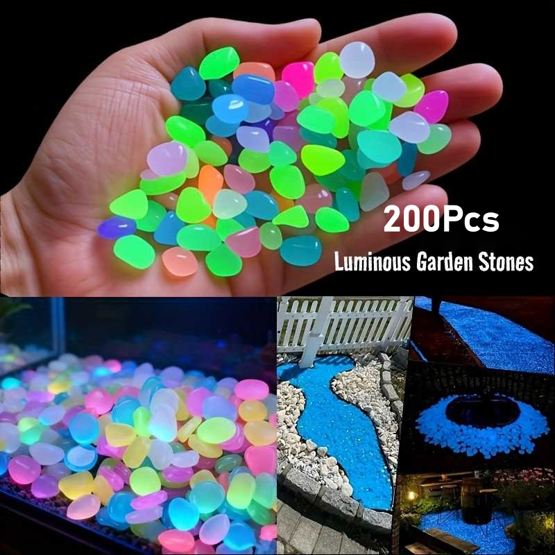 200 pezzi di ciottoli luminosi - Aquarium Fish Glow In The Dark recensione e prezzo