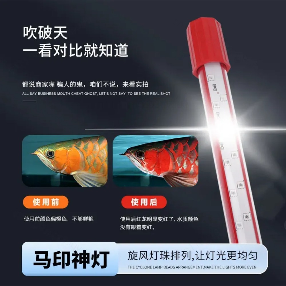 Lampada LED Impermeabile a Tre - Aquarium Fish Parrot recensione e prezzo