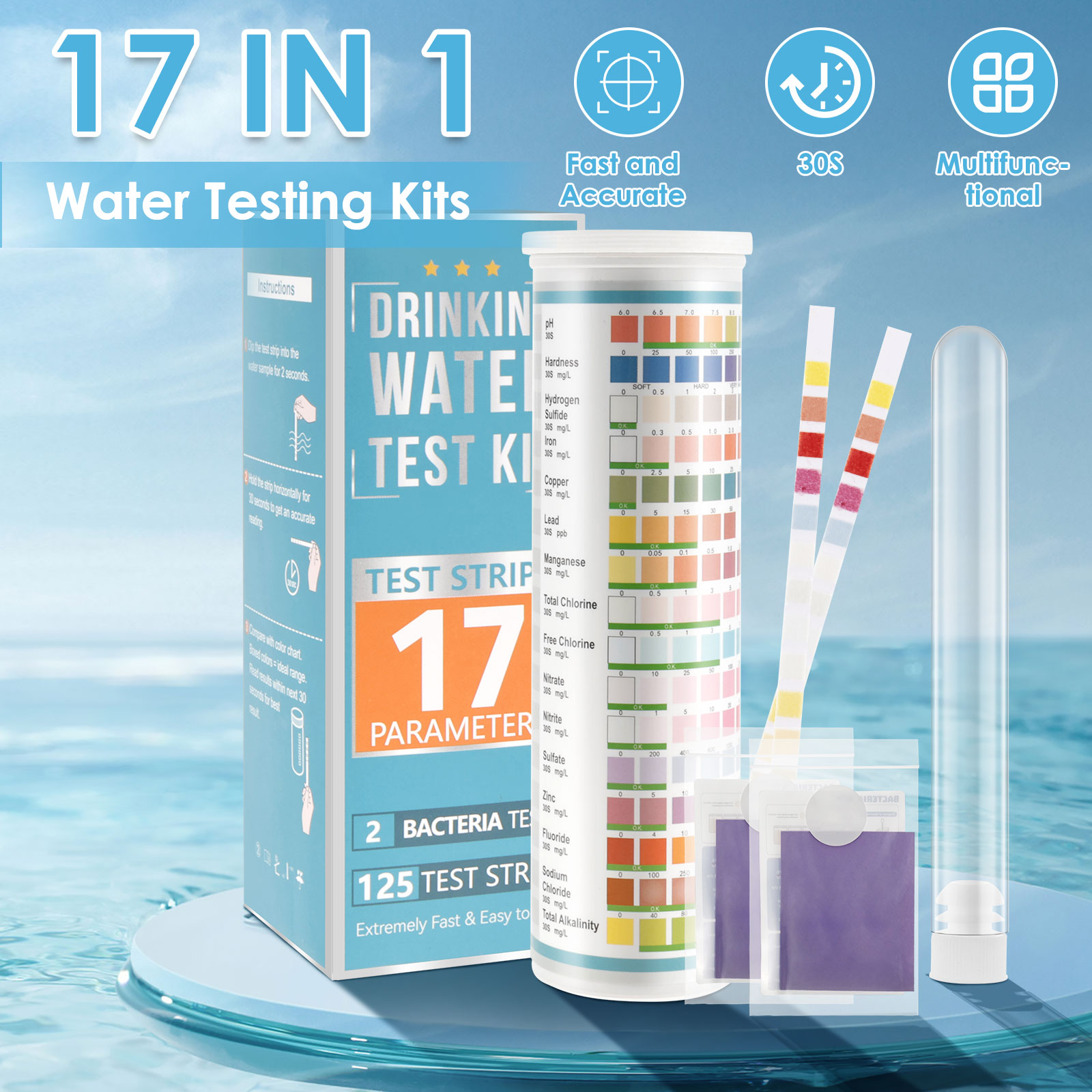 5-17 in 1 Strisce reattive per - Aquarium Fish House recensione e prezzo