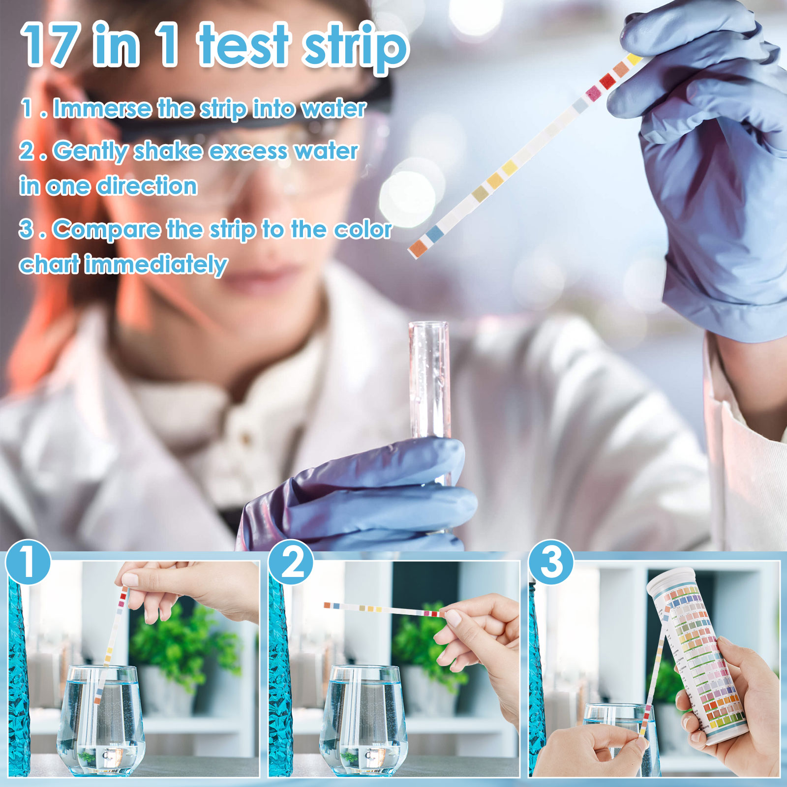 5-17 in 1 Strisce reattive per - Aquarium Fish House recensione e prezzo