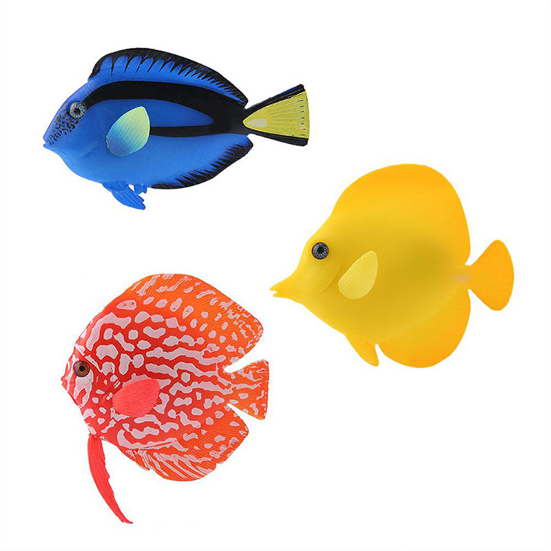Decorazione Luminosa in Silico - Aquarium Fish Glow In The Dark recensione e prezzo
