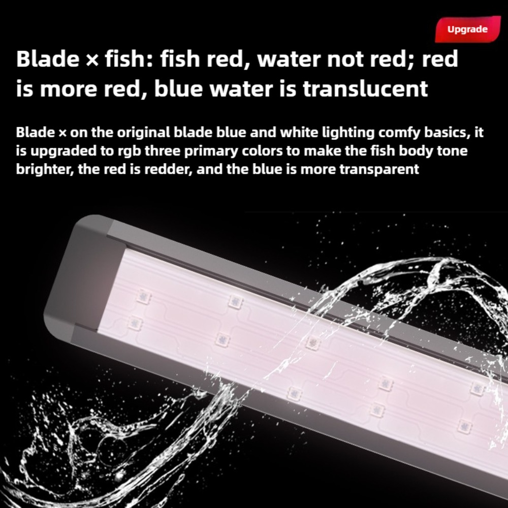 Barra luminosa per acquario a  - Aquarium Fish Parrot recensione e prezzo