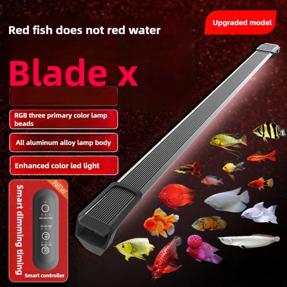 Barra luminosa per acquario a  - Aquarium Fish Parrot recensione e prezzo